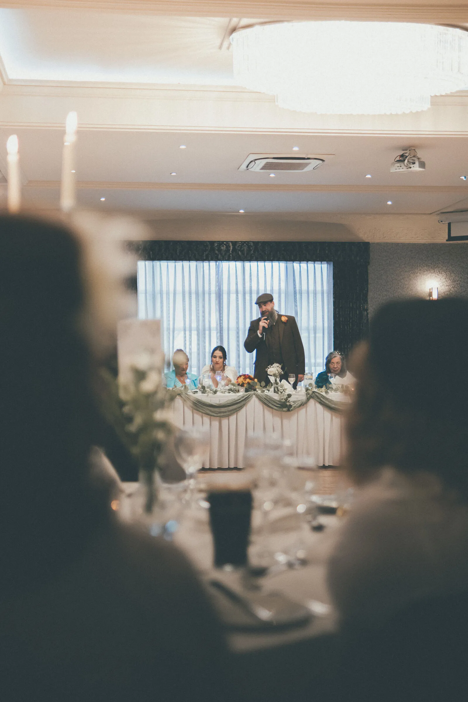 Candy & James — reception party (01), wedding photography by Anna Mello Studios, Dublin