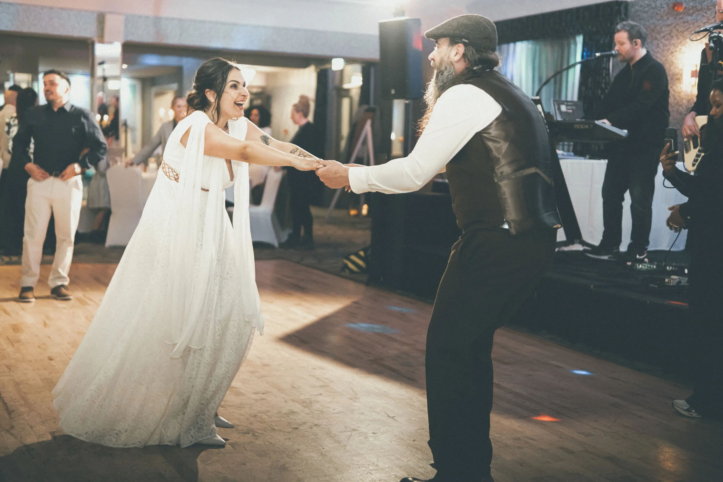 Candy & James — reception party (30), wedding photography by Anna Mello Studios, Dublin