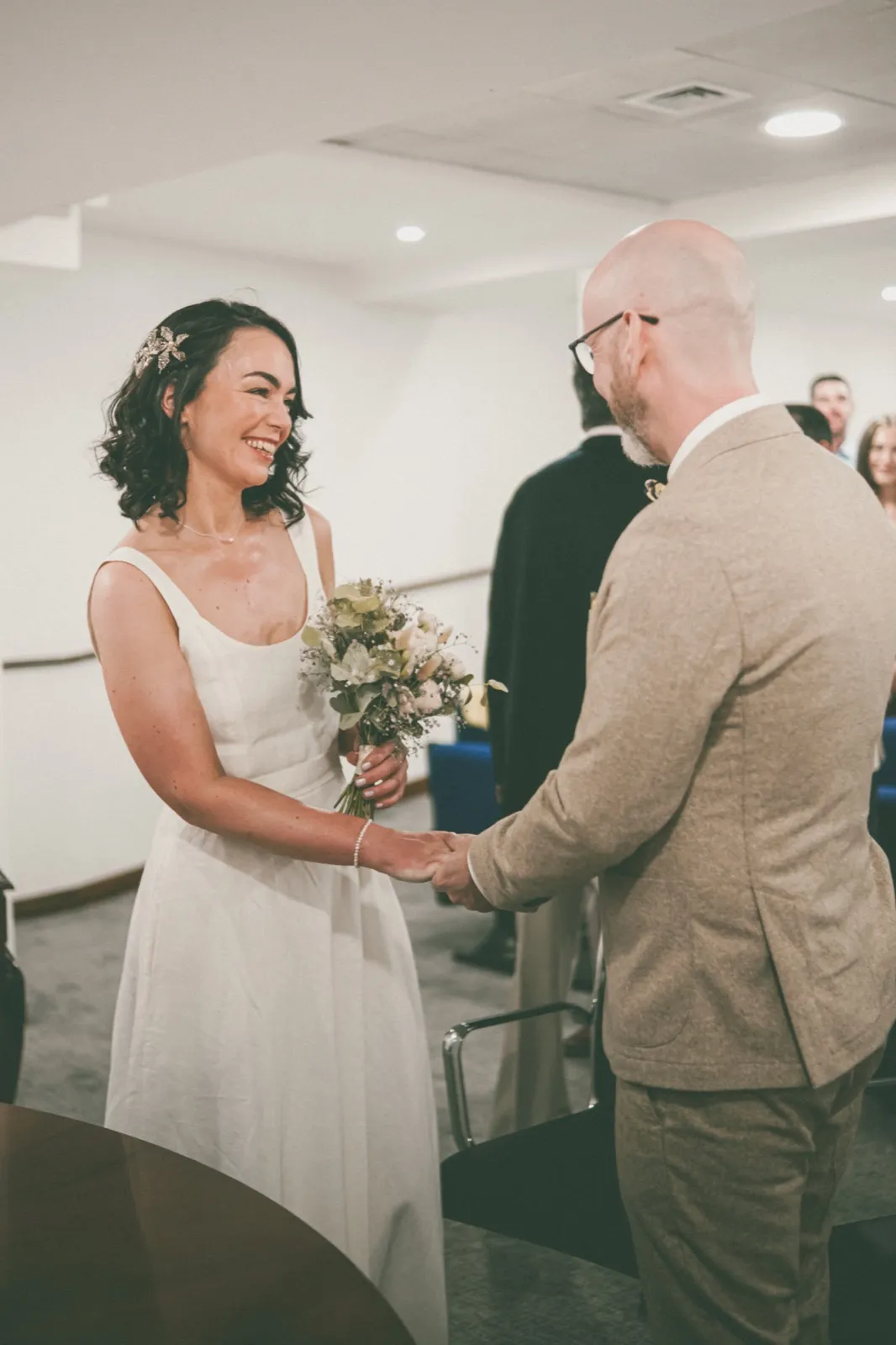 John & Emma — Ceremony, wedding photography by Anna Mello Studios, Dublin