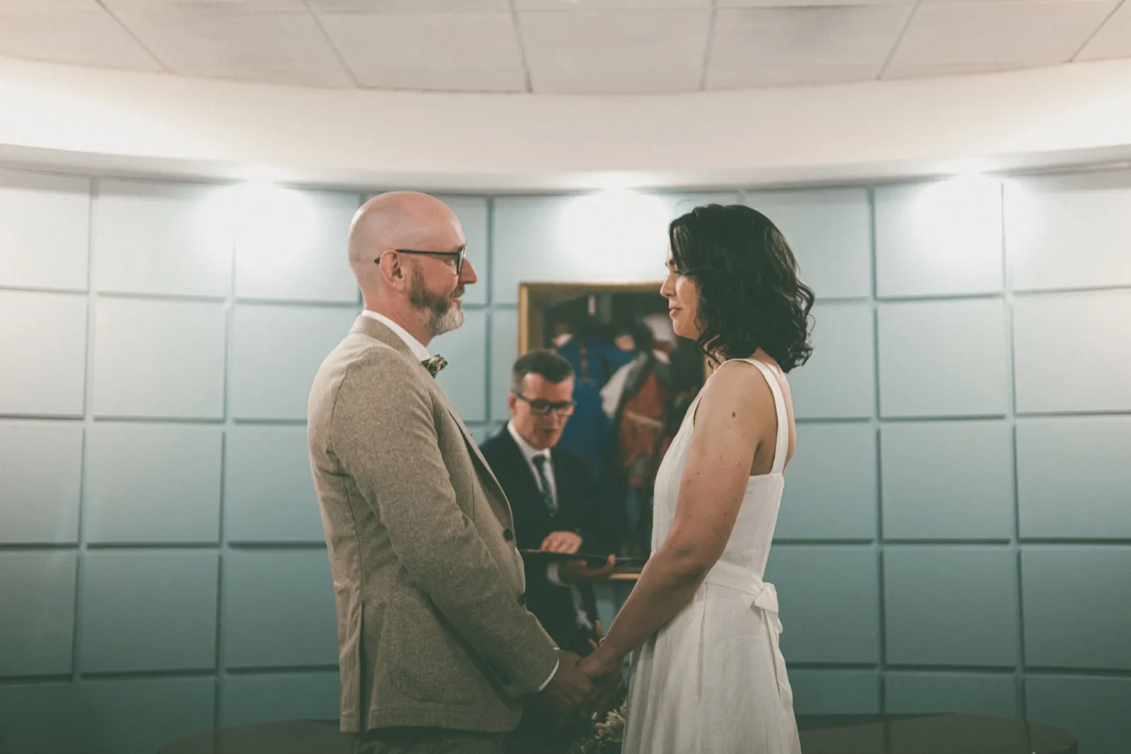 John & Emma — Ceremony, wedding photography by Anna Mello Studios, Dublin