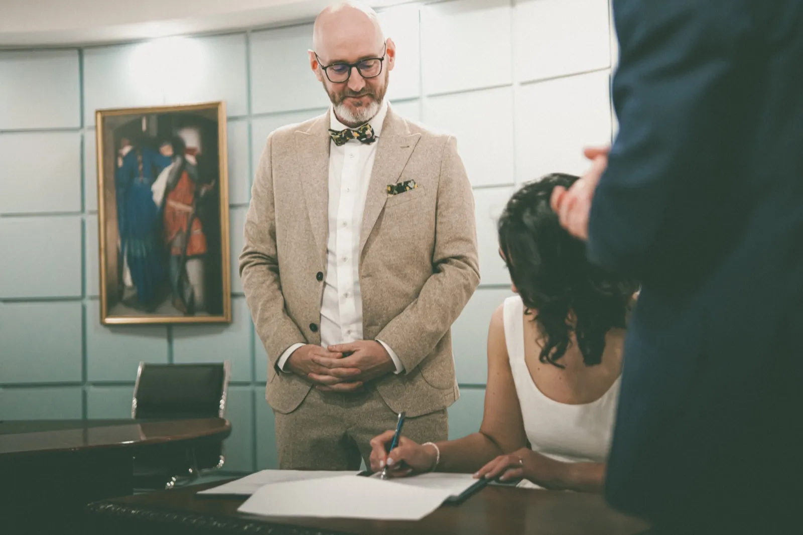 John & Emma — Ceremony, wedding photography by Anna Mello Studios, Dublin