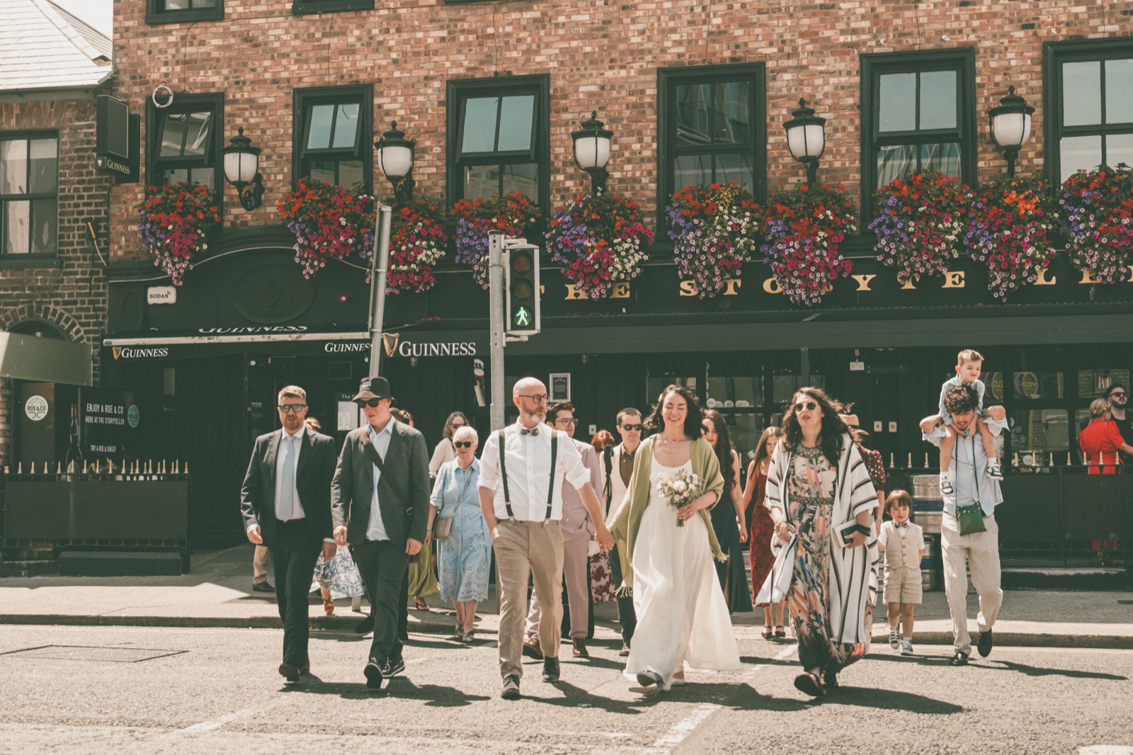 John & Emma — the walk (02), wedding photography by Anna Mello Studios, Dublin
