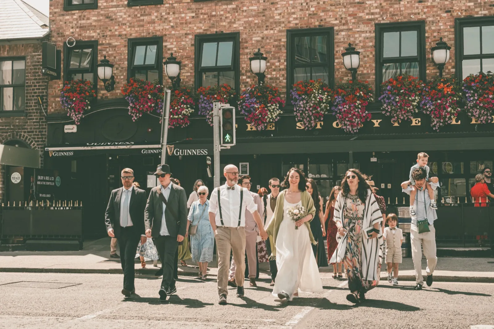 John & Emma — the walk (02), wedding photography by Anna Mello Studios, Dublin