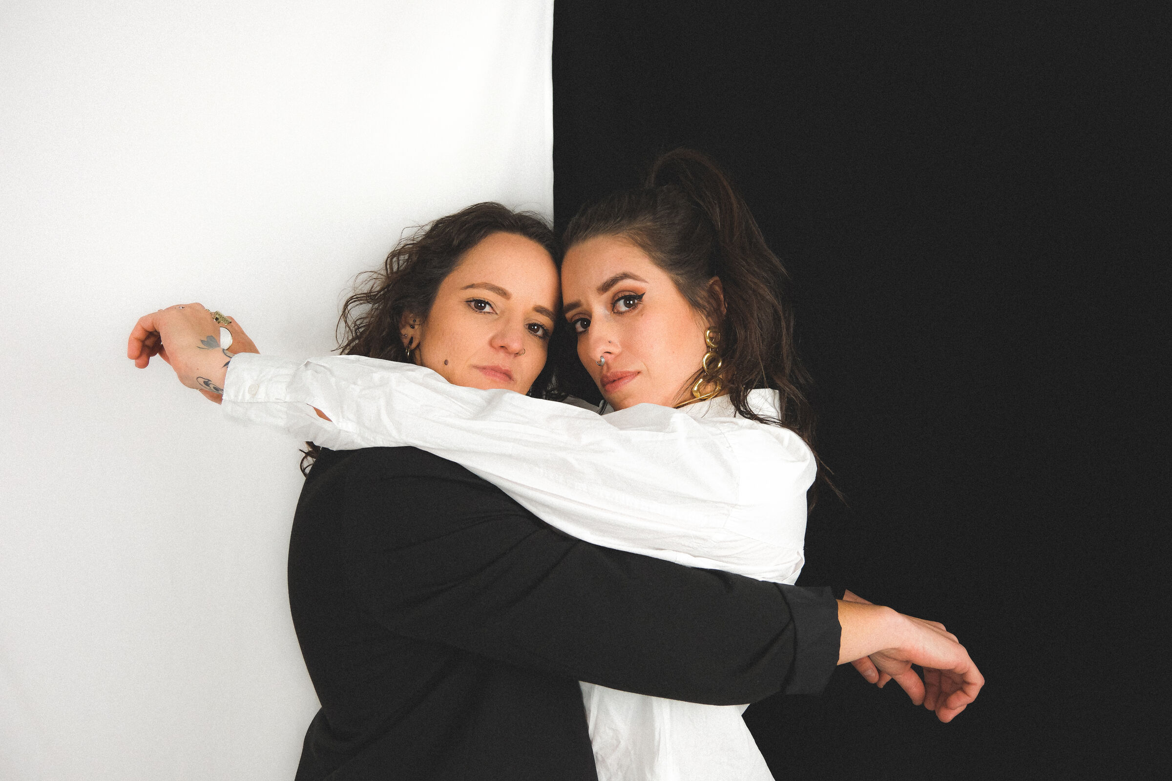 Nai & Hanna — studio editorial ensaio, Dublin