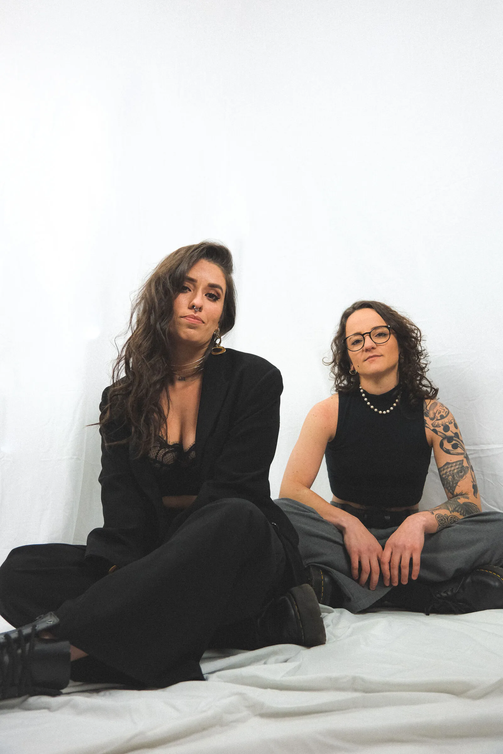 Nai & Hanna — studio editorial portrait (03), wedding photography by Anna Mello Studios, Dublin