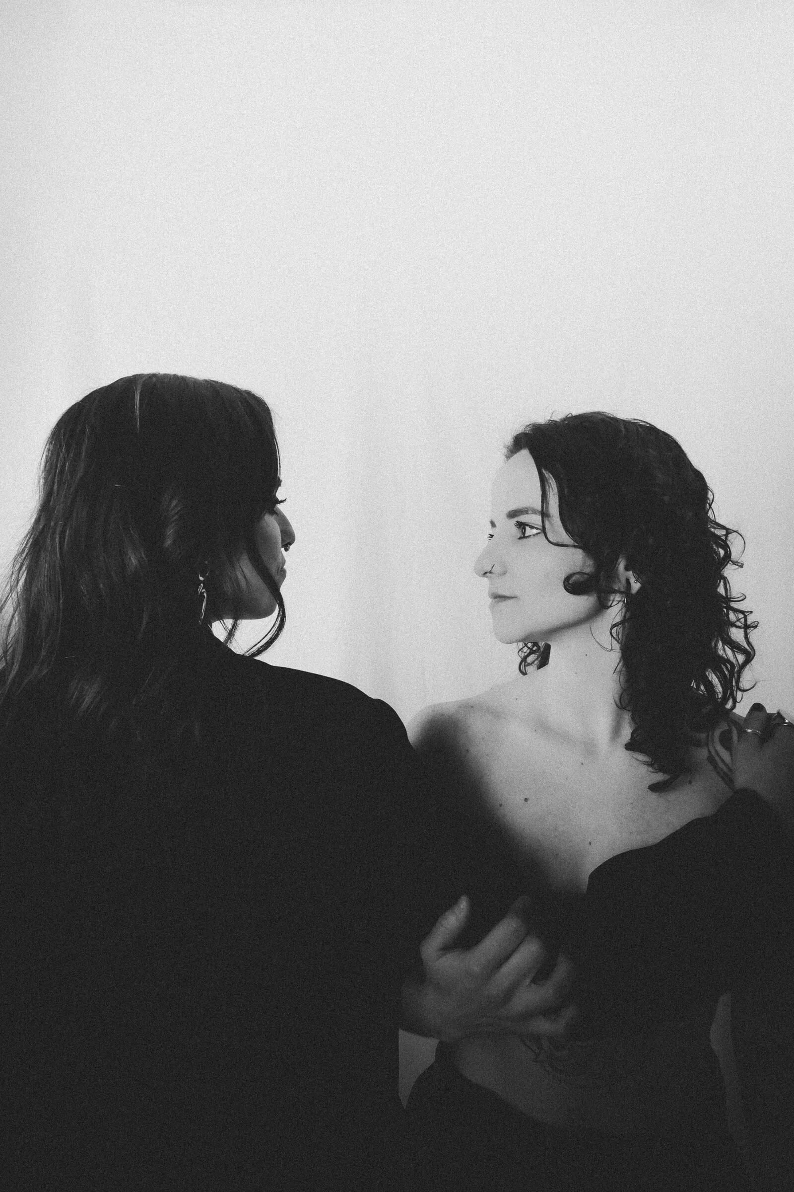 Nai & Hanna — studio editorial portrait (08), wedding photography by Anna Mello Studios, Dublin