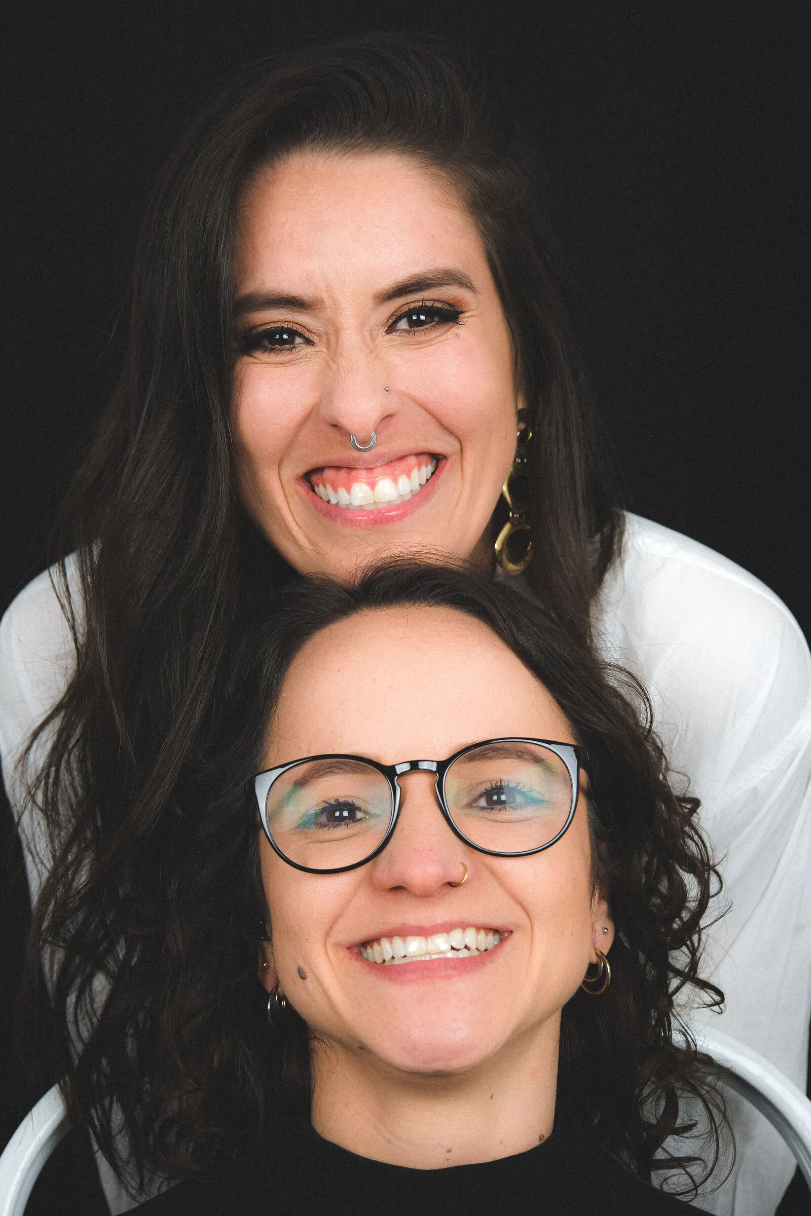 Nai & Hanna — studio editorial portrait (13), wedding photography by Anna Mello Studios, Dublin