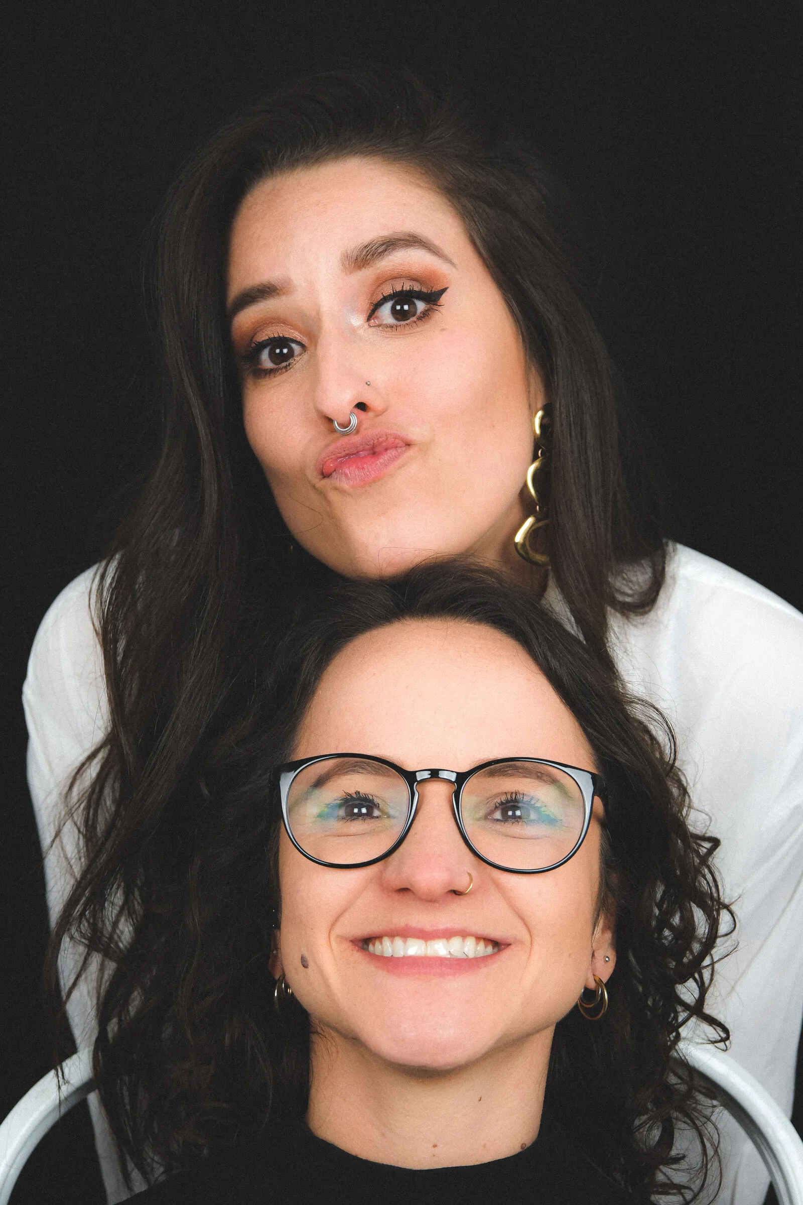 Nai & Hanna — studio editorial portrait (14), wedding photography by Anna Mello Studios, Dublin