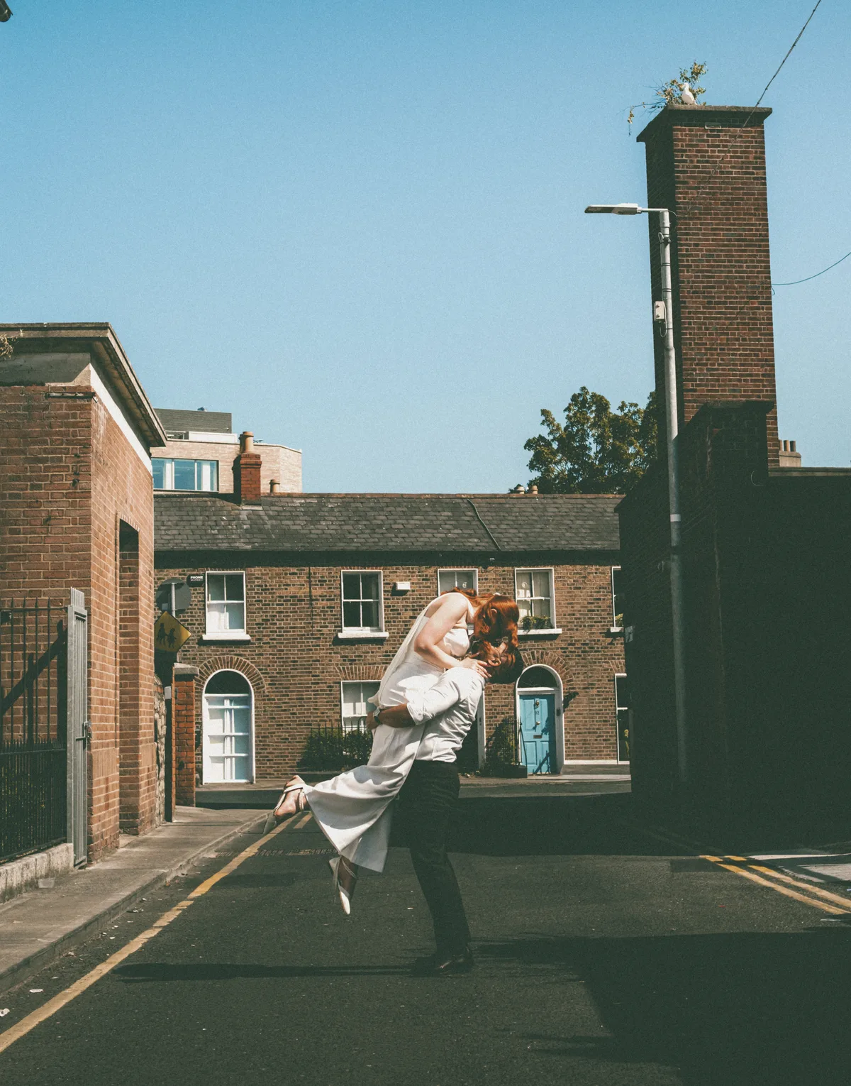Sameer & Kristina — Dublin registry wedding, canal walk and a pint