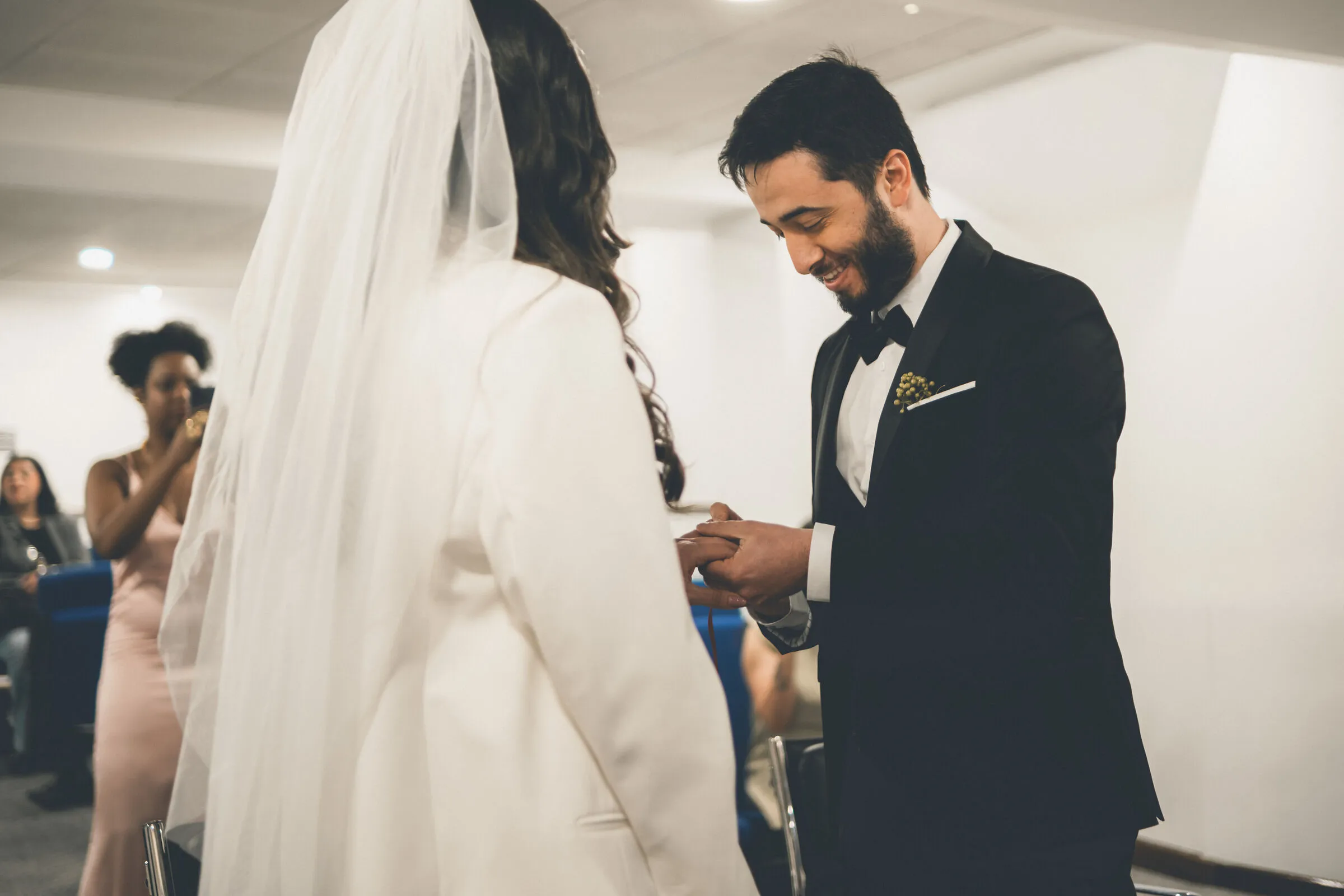 Thiala & Batu — civil ceremony (09), wedding photography by Anna Mello Studios, Dublin