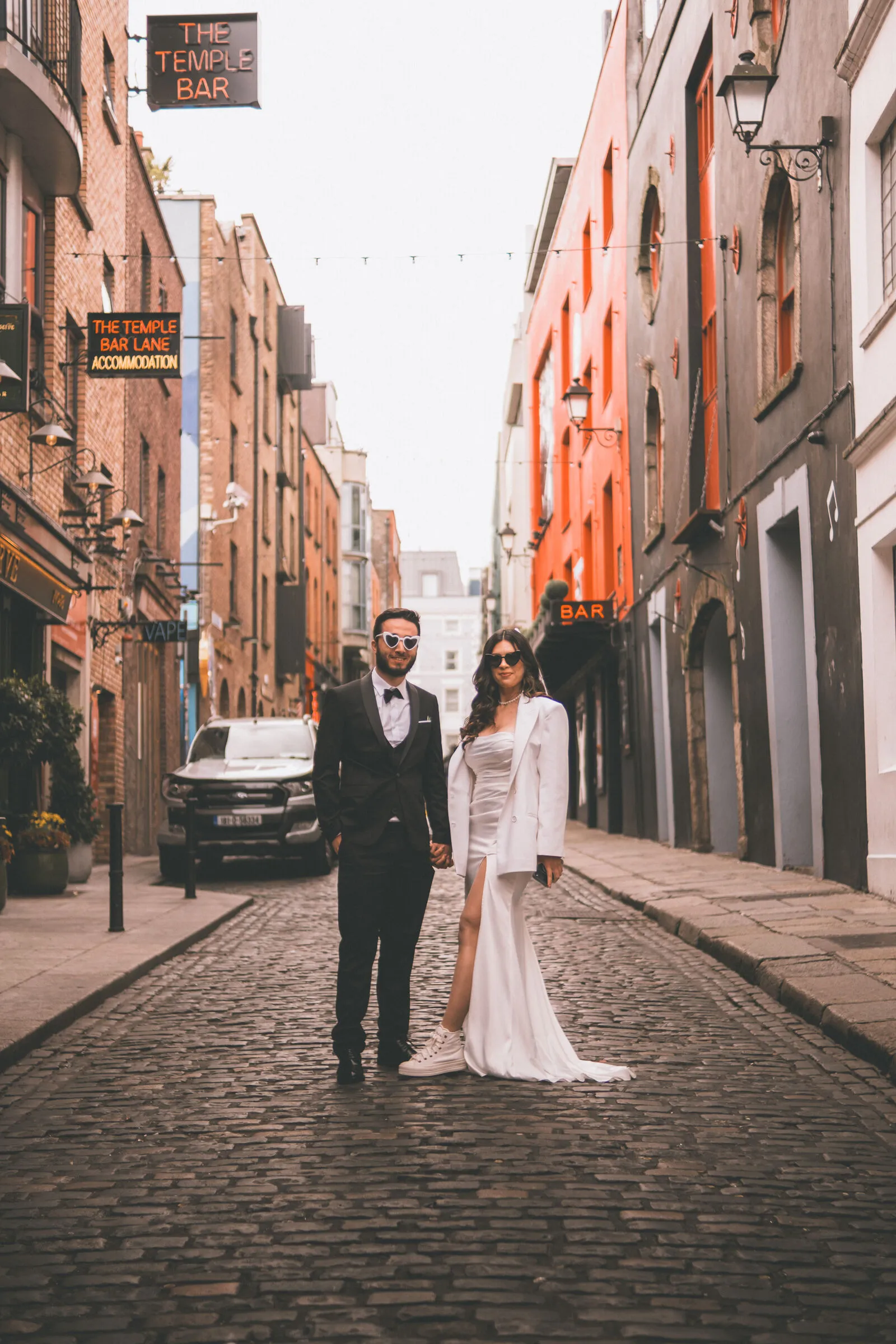 Thiala & Batu — urban couple session (01), wedding photography by Anna Mello Studios, Dublin