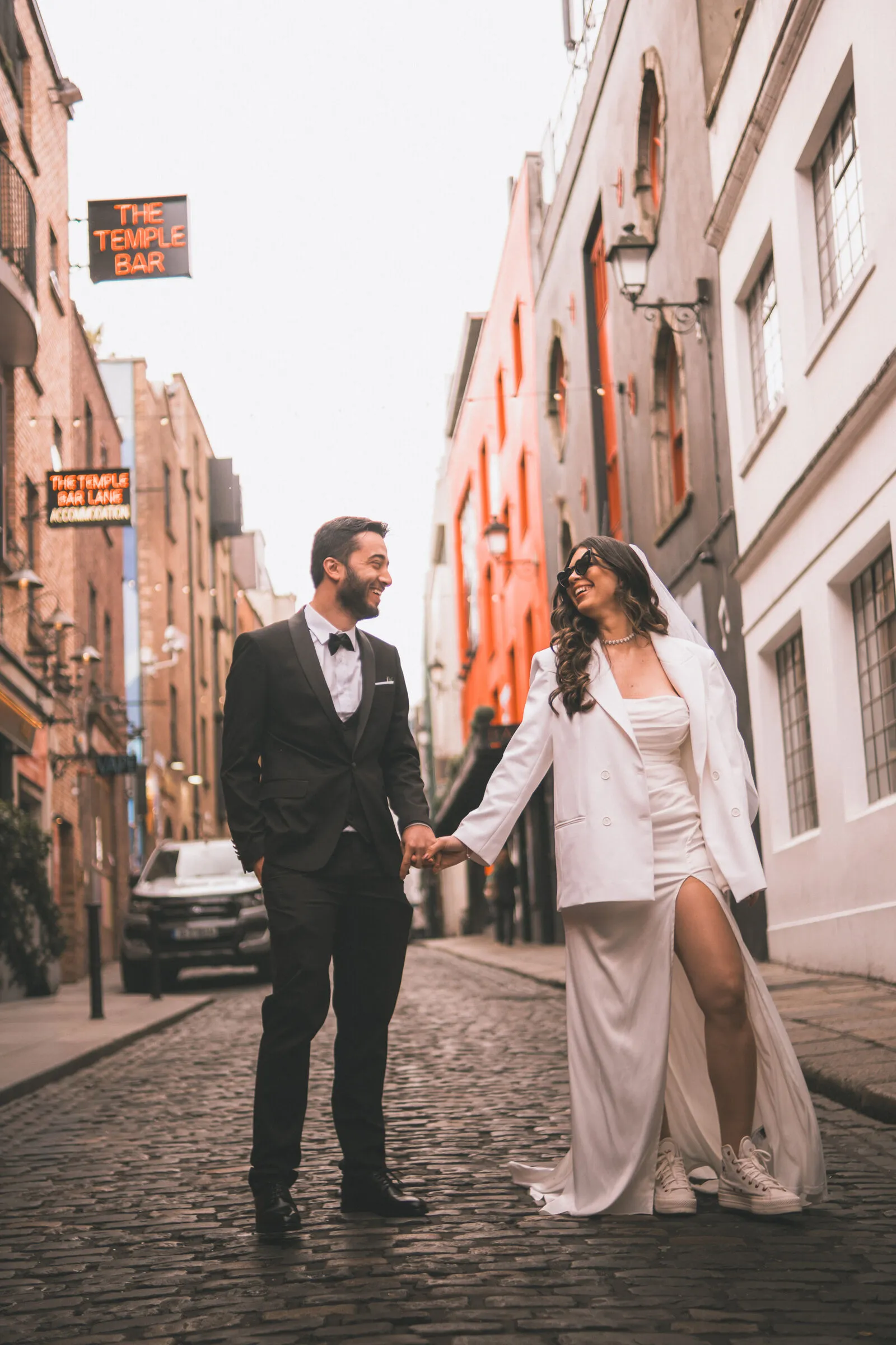 Thiala & Batu — urban couple session (02), wedding photography by Anna Mello Studios, Dublin